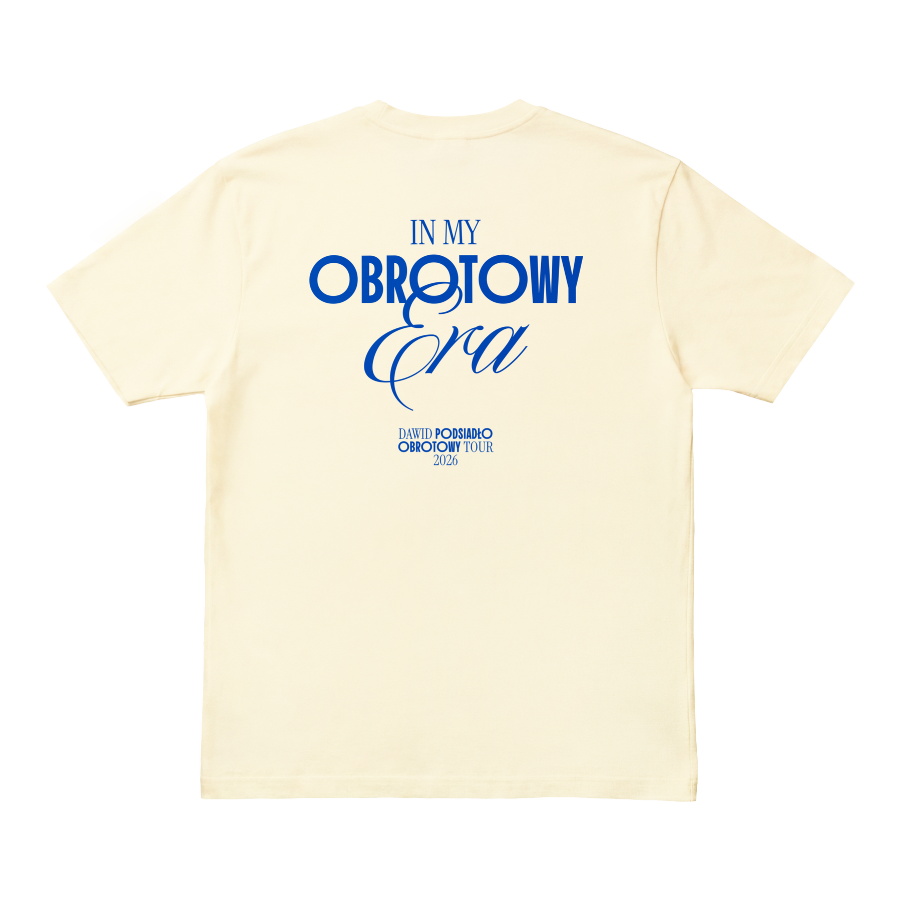 Koszulka "In My Obrotowy Era" Off-white