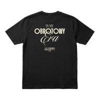 Koszulka "In My Obrotowy Era" Czarny